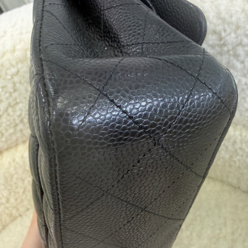 98新香奈兒Chanel  CF中號 25cm 黑卡款-3