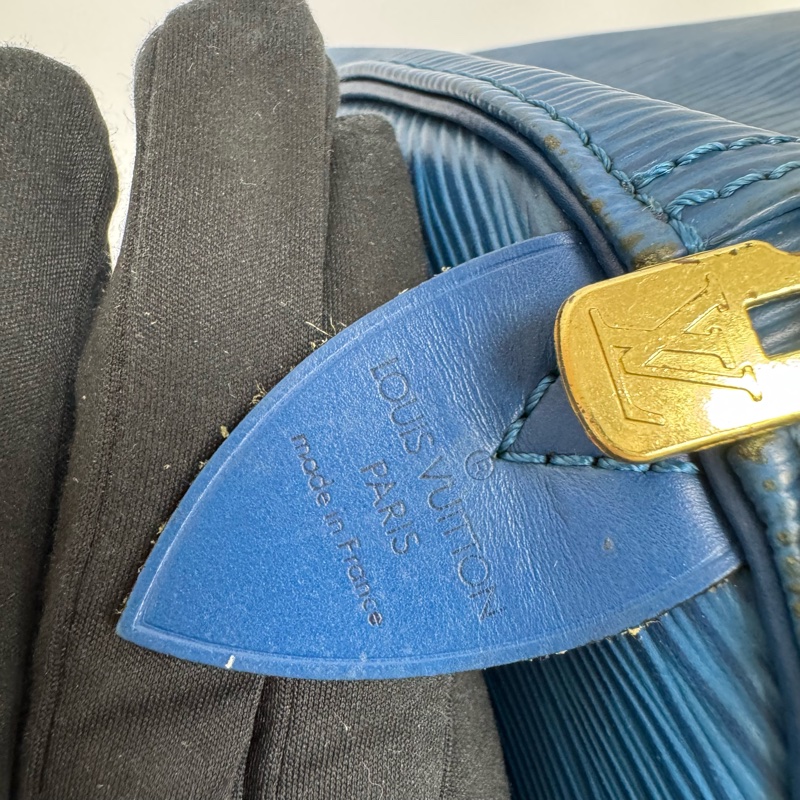 Louis Vuitton Keepall 50藍色旅行袋 Vintage 中古 二手 手提-19