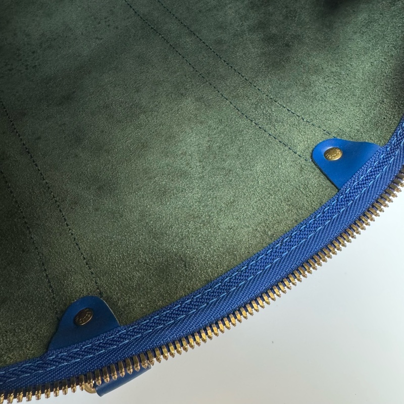 Louis Vuitton Keepall 50藍色旅行袋 Vintage 中古 二手 手提-36