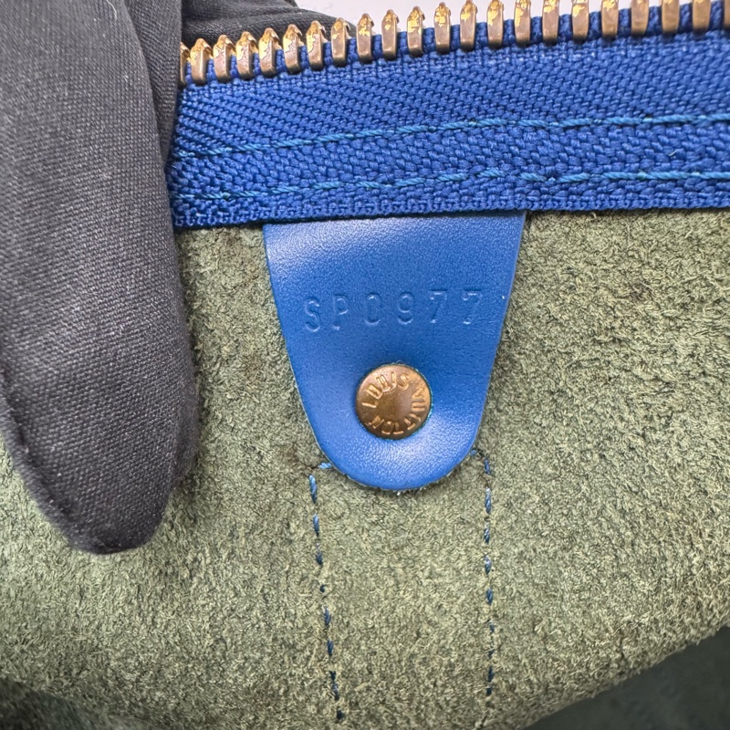 Louis Vuitton Keepall 50藍色旅行袋 Vintage 中古 二手 手提-38