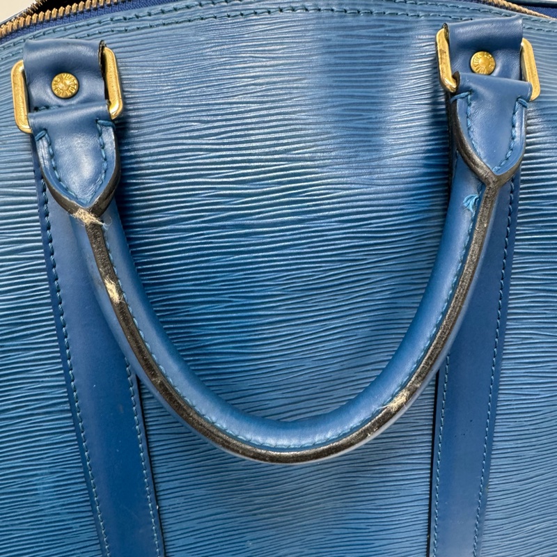 Louis Vuitton Keepall 50藍色旅行袋 Vintage 中古 二手 手提-43