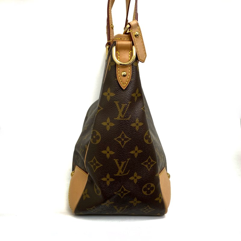 △ Louis Vuitton 路易威登 Estrela MM Brown Coated Canvas Monogram 2Way Bag M41232 啡色塗層帆布經典花紋兩用袋 -257024881-2