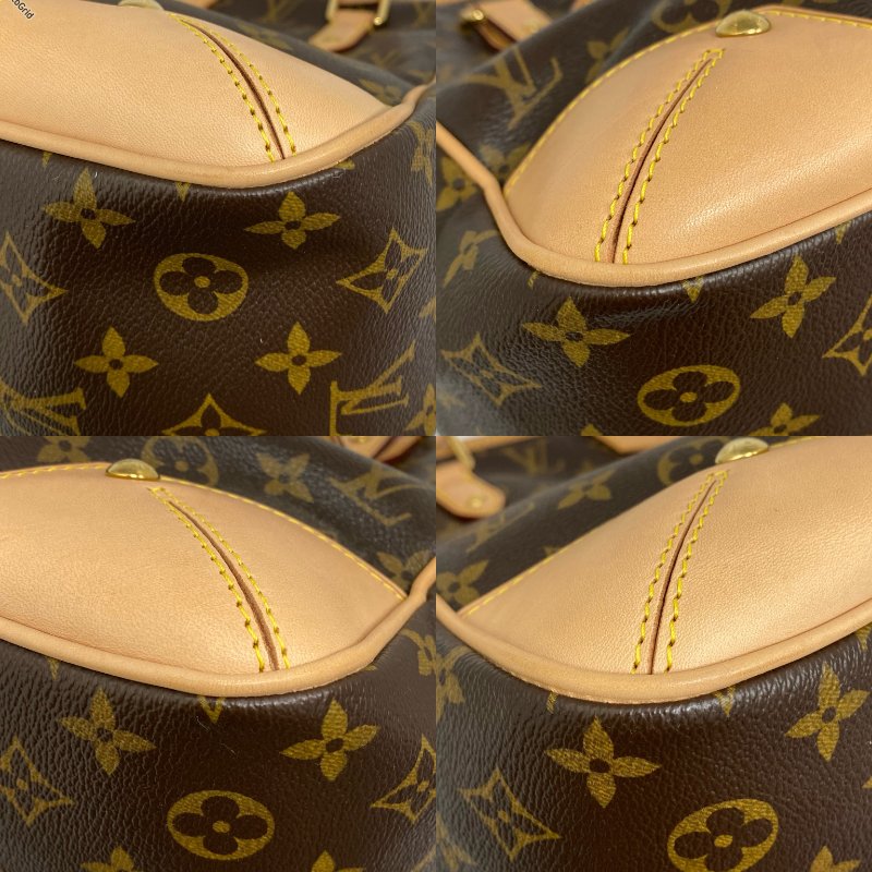 △ Louis Vuitton 路易威登 Estrela MM Brown Coated Canvas Monogram 2Way Bag M41232 啡色塗層帆布經典花紋兩用袋 -257024881-7