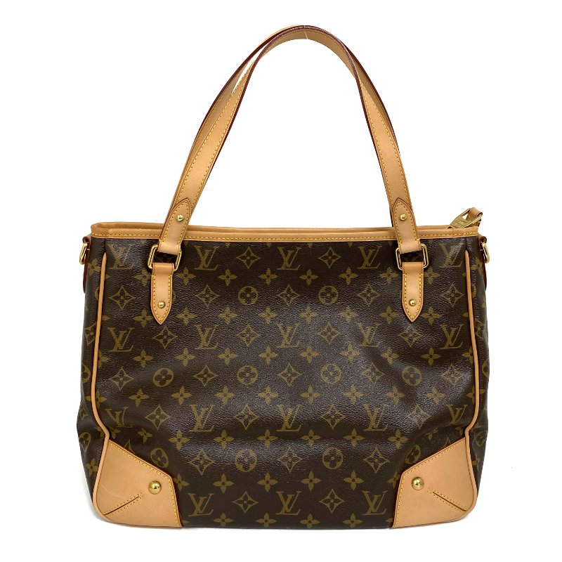 △ Louis Vuitton 路易威登 Estrela MM Brown Coated Canvas Monogram 2Way Bag M41232 啡色塗層帆布經典花紋兩用袋 -257024881-10