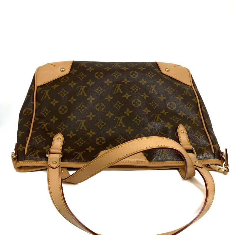 △ Louis Vuitton 路易威登 Estrela MM Brown Coated Canvas Monogram 2Way Bag M41232 啡色塗層帆布經典花紋兩用袋 -257024881-13