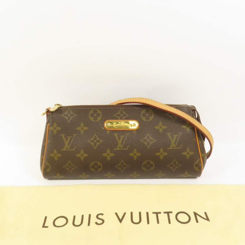 LOUIS VUITTON Monogram Eva金扣肩背袋-11