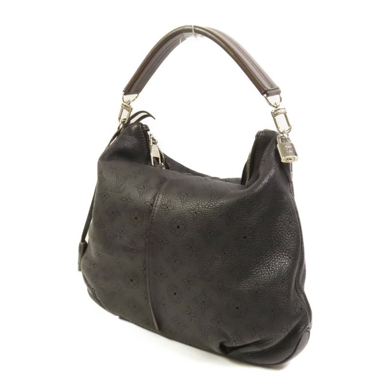 LOUIS VUITTON Monogram Mahina Selene銀扣手挽肩背兩用袋-2