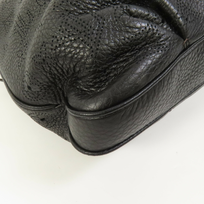 LOUIS VUITTON Monogram Mahina Selene銀扣手挽肩背兩用袋-13