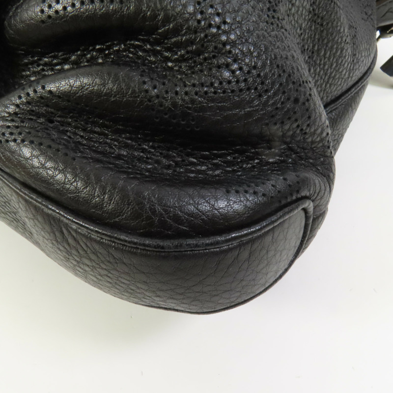 LOUIS VUITTON Monogram Mahina Selene銀扣手挽肩背兩用袋-14