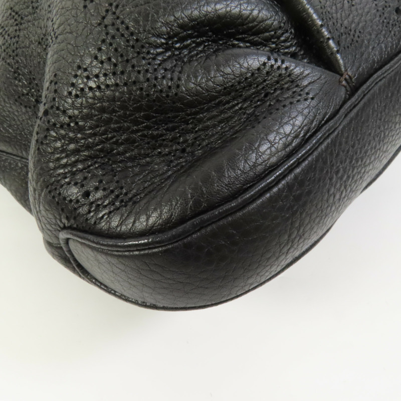 LOUIS VUITTON Monogram Mahina Selene銀扣手挽肩背兩用袋-16