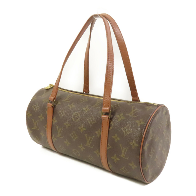 LOUIS VUITTON Monogram Papillon GM金扣手挽袋-2