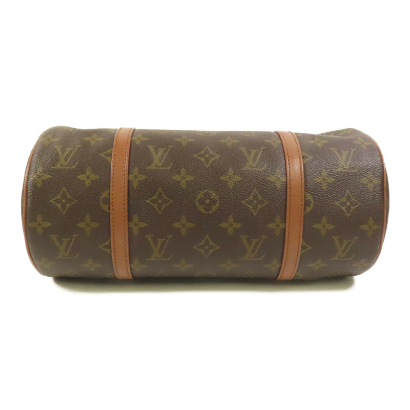 LOUIS VUITTON Monogram Papillon GM金扣手挽袋-3