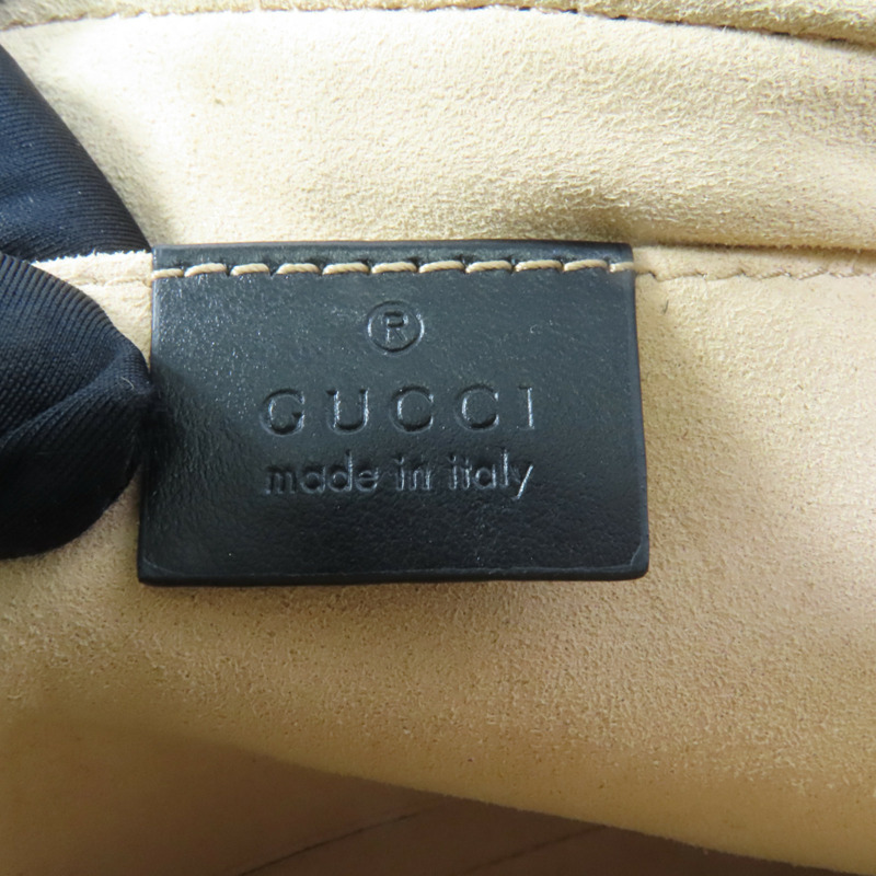 GUCCI 牛皮皮革GG Marmont Small金扣鏈帶肩背袋-7