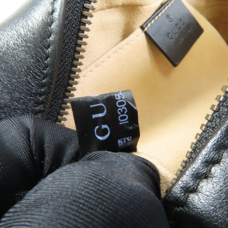 GUCCI 牛皮皮革GG Marmont Small金扣鏈帶肩背袋-9