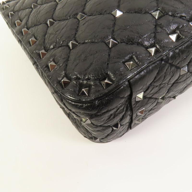 Valentino 牛皮皮革2 Way Shoulder Bag鏈帶手挽肩背兩用袋-13