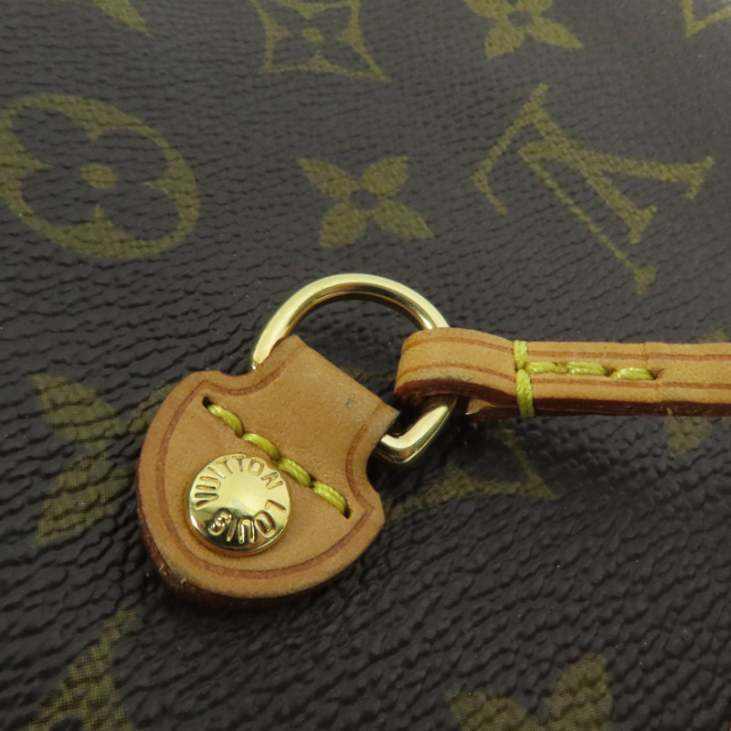 LOUIS VUITTON Monogram Neverfull GM金扣手挽袋-5