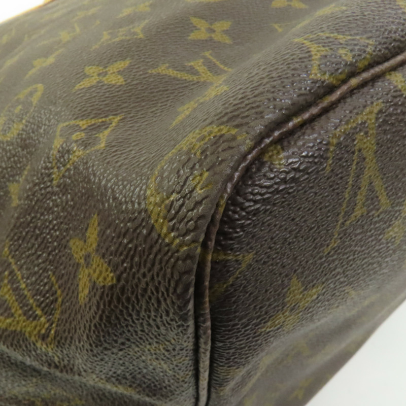 LOUIS VUITTON Monogram Neverfull GM金扣手挽袋-9