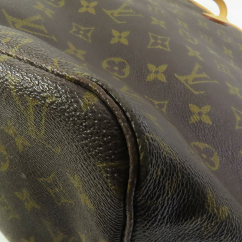 LOUIS VUITTON Monogram Neverfull GM金扣手挽袋-11