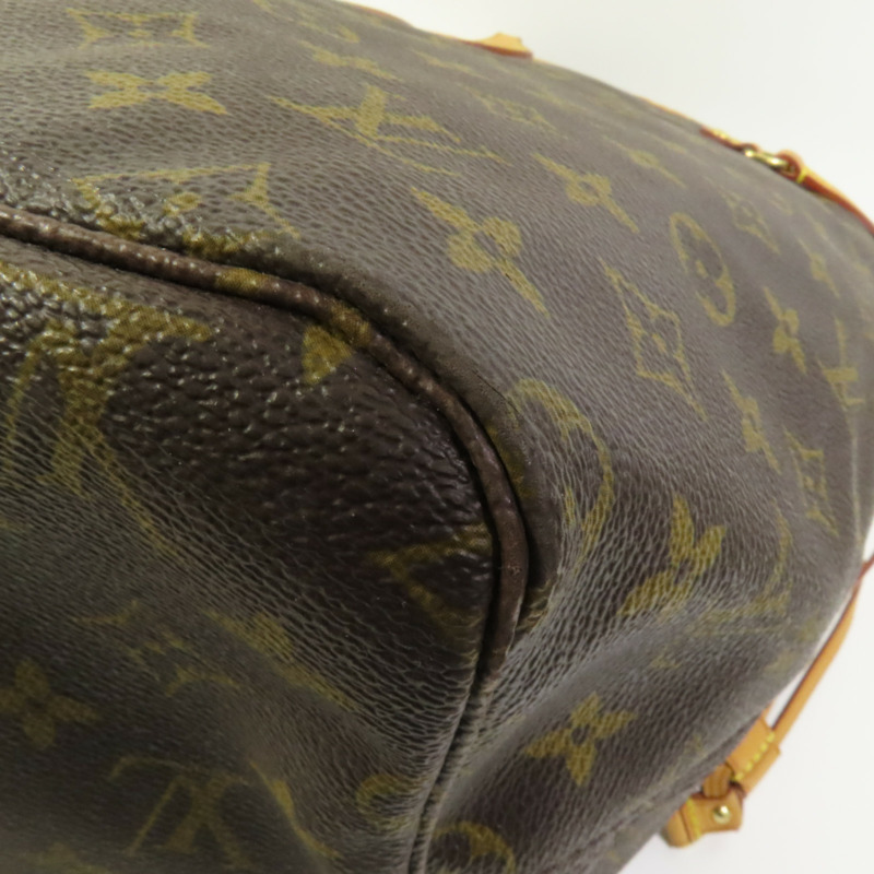 LOUIS VUITTON Monogram Neverfull GM金扣手挽袋-12