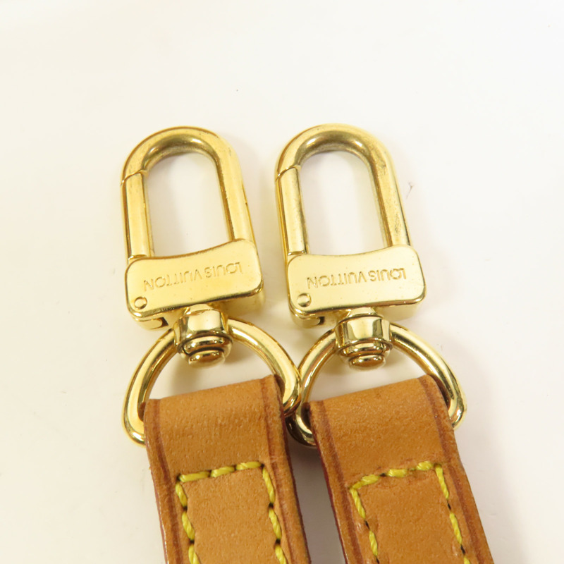 LOUIS VUITTON Monogram Palermo PM金扣手挽肩背兩用袋棕色-6