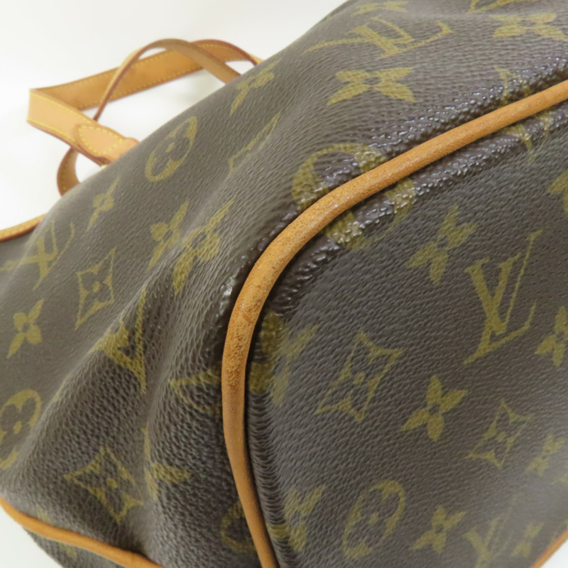 LOUIS VUITTON Monogram Palermo PM金扣手挽肩背兩用袋棕色-12