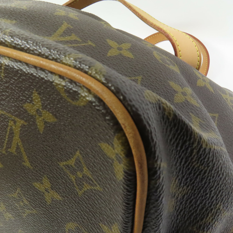 LOUIS VUITTON Monogram Palermo PM金扣手挽肩背兩用袋棕色-13