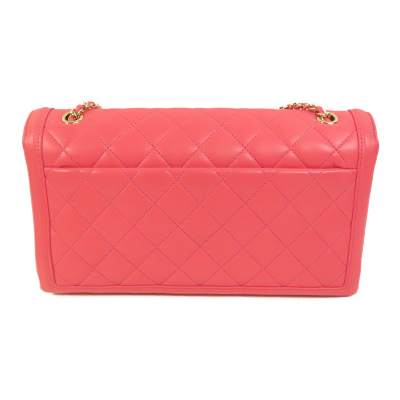 CHANEL 羊皮皮革Qulited Medium金扣肩背袋-1