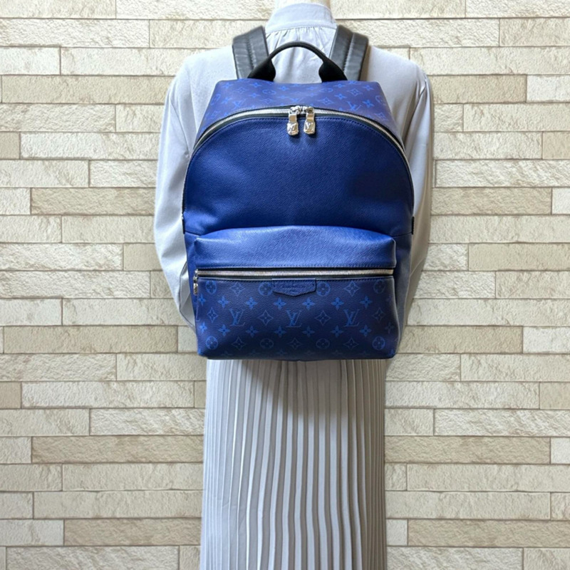 二手路易威登 Discovery 背包 PM Taiga 皮革 M30229，男士，背包/日用背包。-1