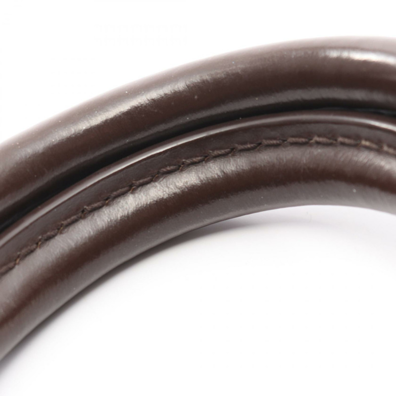 LOUIS VUITTON Alma BB 單肩斜背包手提包 N41221 Damier Ebene 帆布二手-10