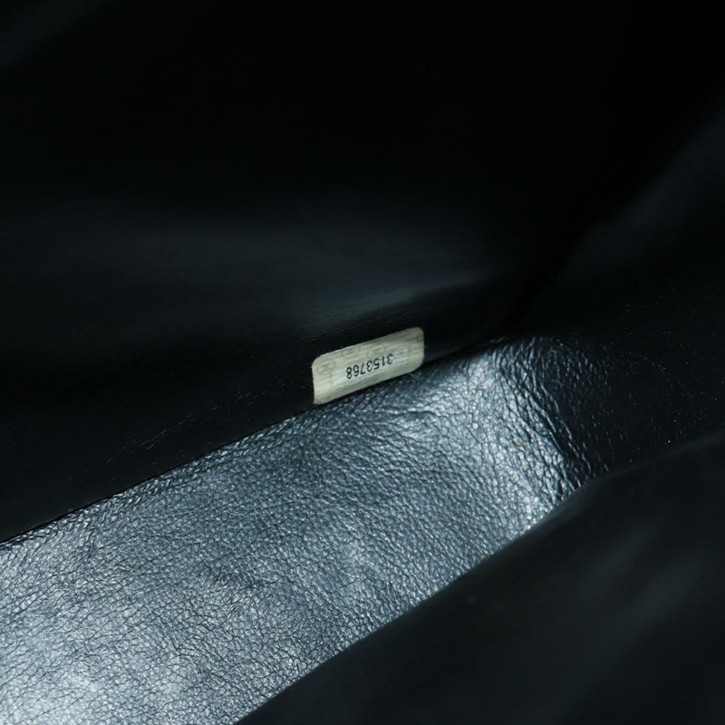 【日本直送】香奈兒 (CHANEL) 菱格紋鏈條肩背包，魚子醬紋皮革，黑色，金色雙C標誌，正品編號 165470V-10