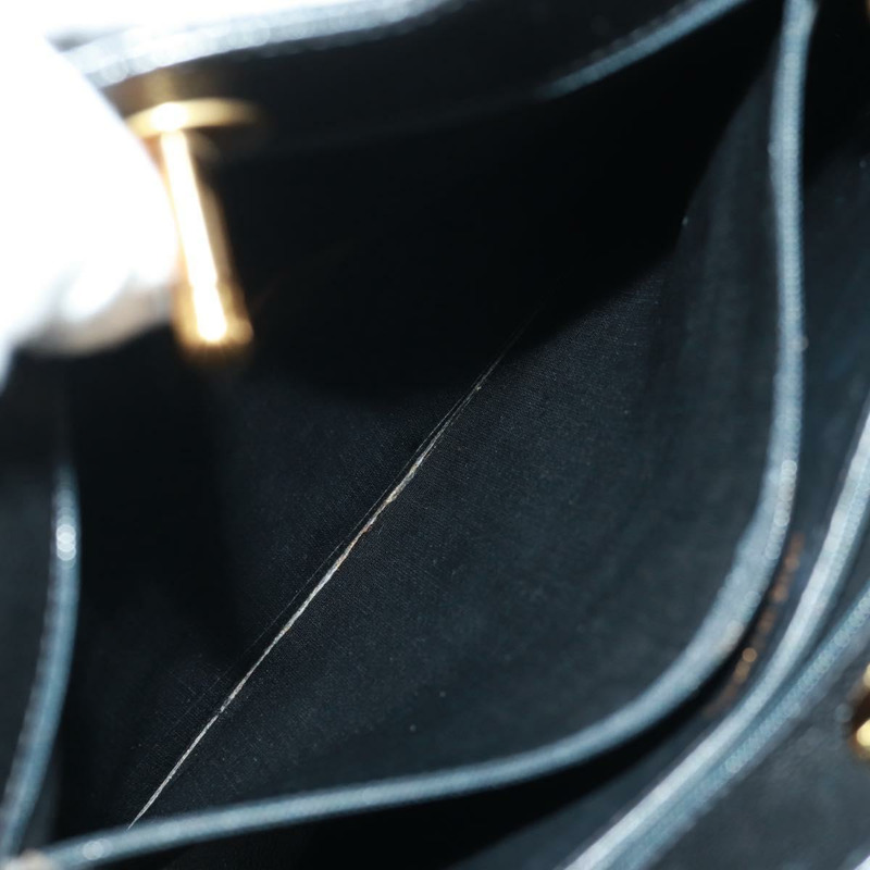 【日本直送】香奈兒 (CHANEL) 菱格紋鏈條肩背包，魚子醬紋皮革，黑色，金色雙C標誌，正品編號 165470V-26