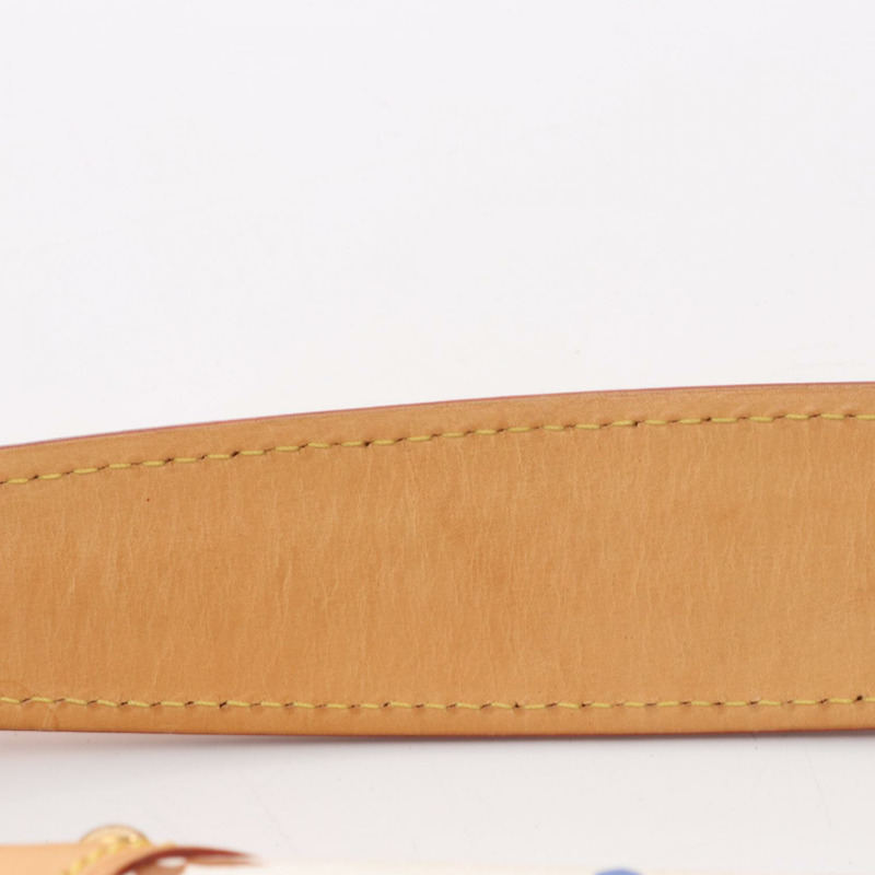 路易威登 Beverly MM 肩背包 M40203 Monogram Multicolore 白色二手-10