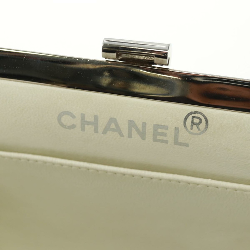 【日本直送】香奈兒 (CHANEL) 絎縫鏈條肩背包 絲絨粉紅色 銀色 CC 標誌 Auth 165897V-9