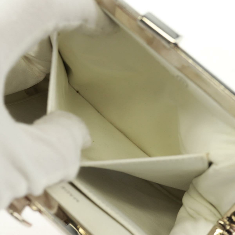 【日本直送】香奈兒 (CHANEL) 絎縫鏈條肩背包 絲絨粉紅色 銀色 CC 標誌 Auth 165897V-19