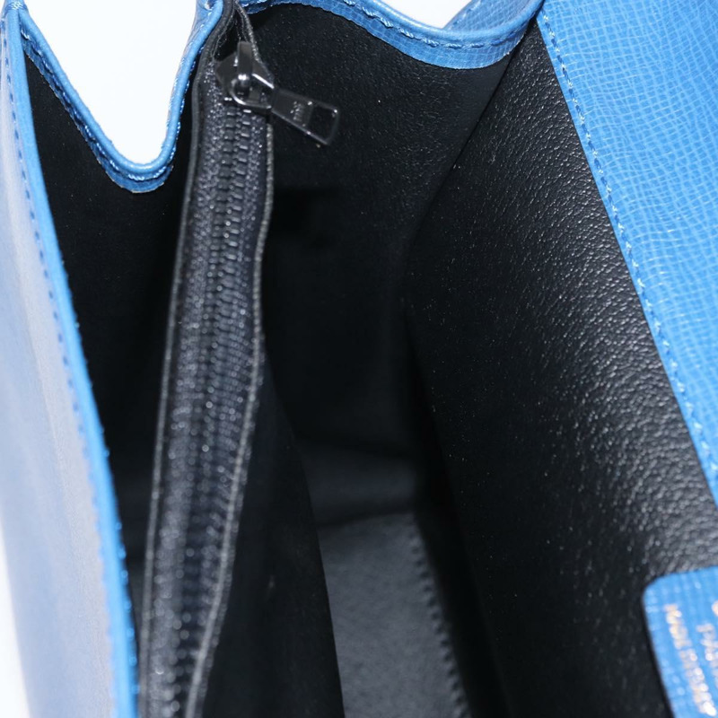 【日本直送】CELINE 手提包 皮革 藍色 金色 正品 169258V-22