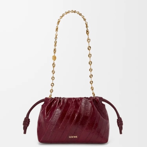 Loewe 女士 迷你Flamenco purse單肩包均碼碼MINI、21cm*8cm*14cm