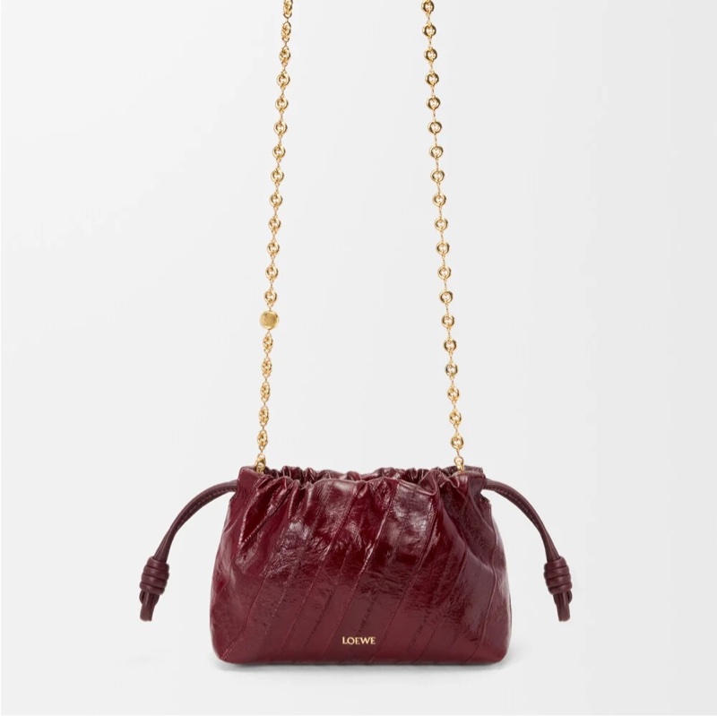 Loewe 女士 迷你Flamenco purse單肩包均碼碼MINI、21cm*8cm*14cm-5