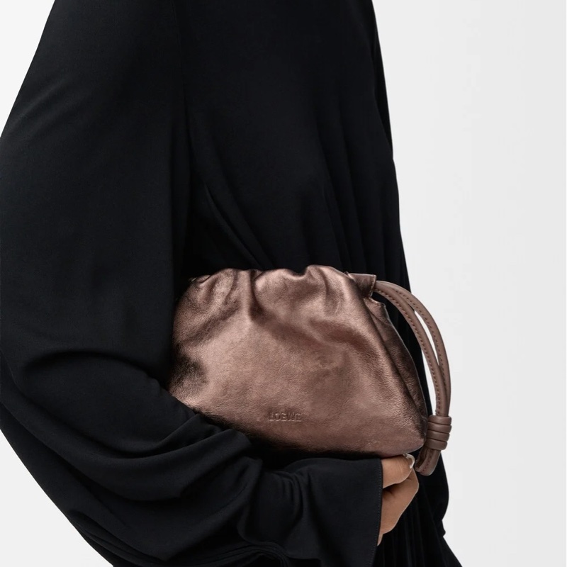 Loewe 女士 Mini Flamenco 單肩包均碼碼MINI、21cm*8cm*14cm-6
