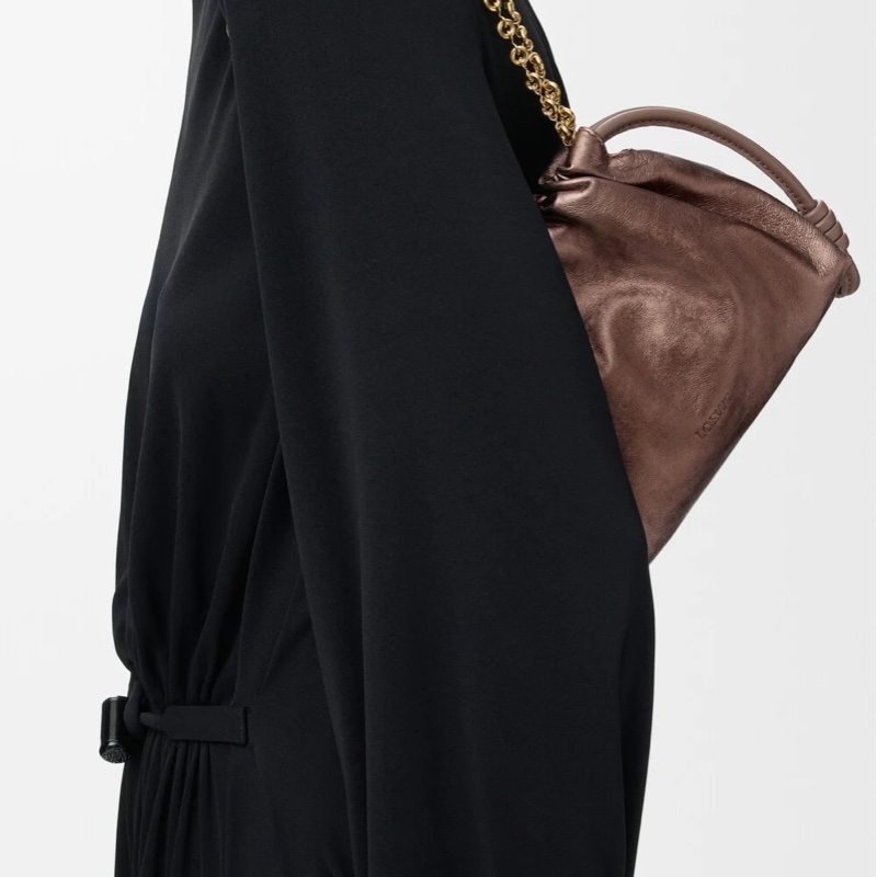 Loewe 女士 Mini Flamenco 單肩包均碼碼MINI、21cm*8cm*14cm-8