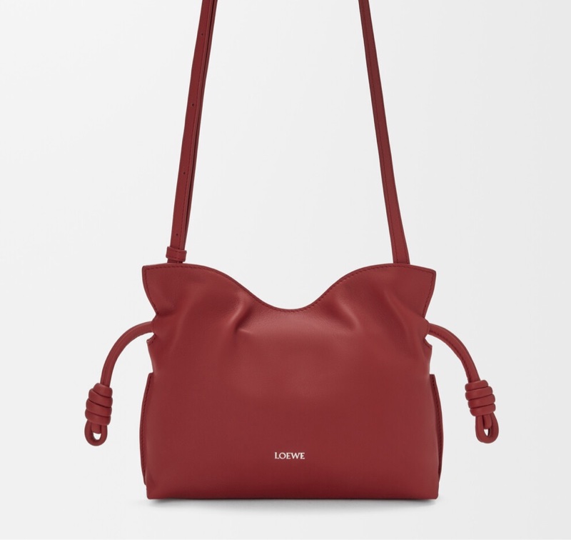Loewe 女士 Flamenco 迷你單肩包均碼碼MINI、23.9cm*9cm*18cm-4