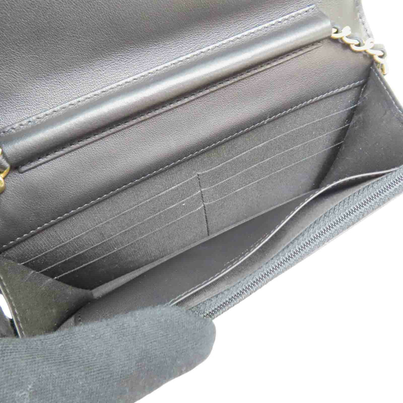 黑色羊皮 Boy 鍊帶 肩背包 A80287 無卡【CHANEL 香奈兒】 A80287-4