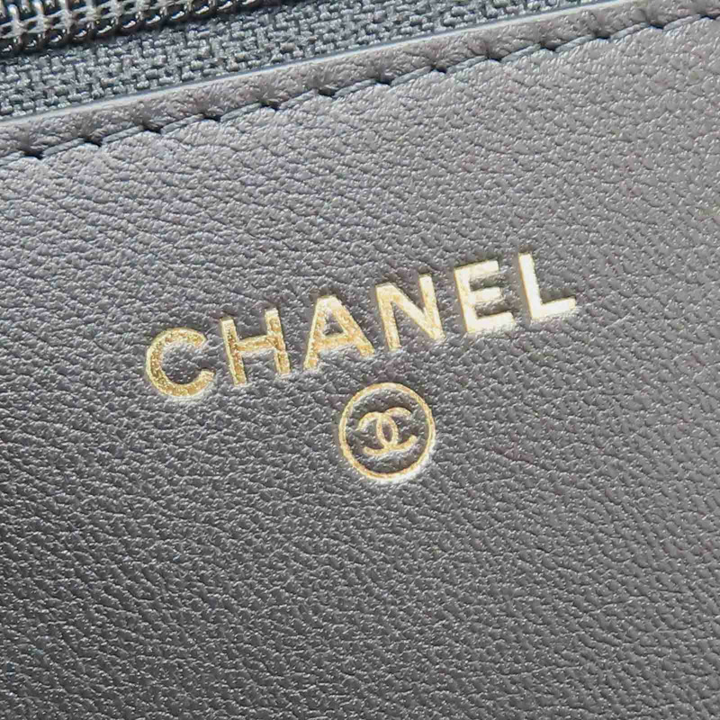 黑色羊皮 Boy 鍊帶 肩背包 A80287 無卡【CHANEL 香奈兒】 A80287-9