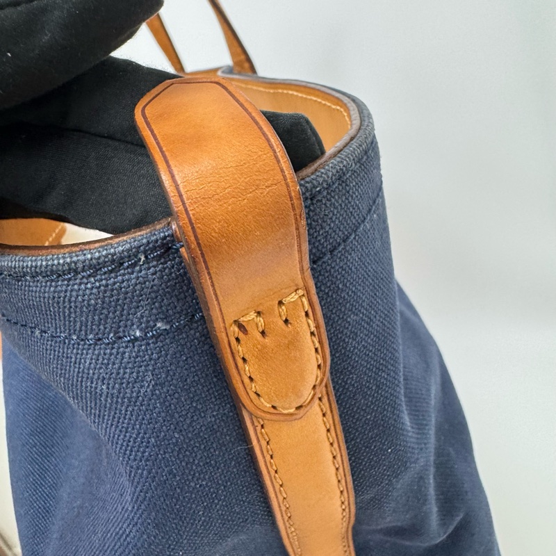 Ralph Lauren polo 學院風托特包 Vintage  中古 二手 手提 大容量-20