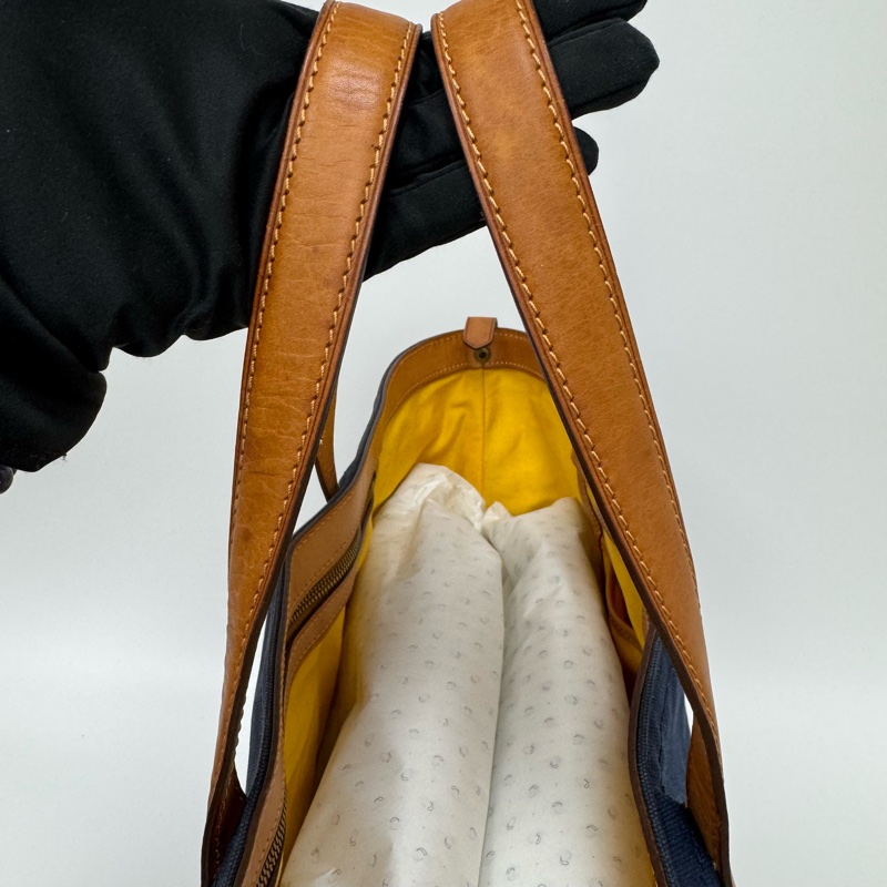 Ralph Lauren polo 學院風托特包 Vintage  中古 二手 手提 大容量-22