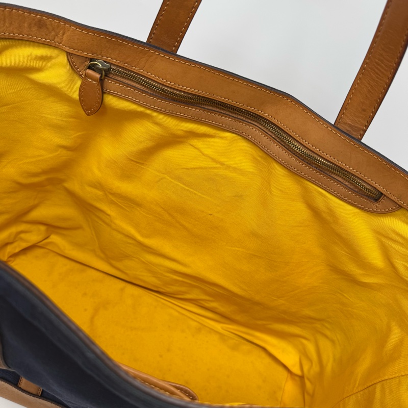 Ralph Lauren polo 學院風托特包 Vintage  中古 二手 手提 大容量-28