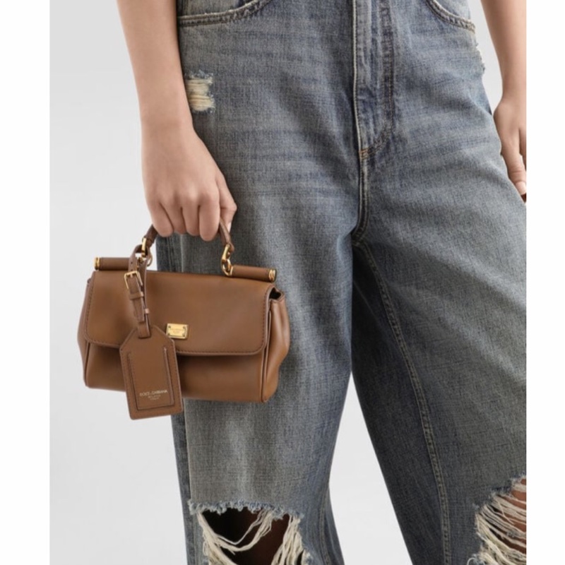 Dolce & Gabbana 女士 頂部提手單肩包均碼碼19cm*8.5cm*12cm-7