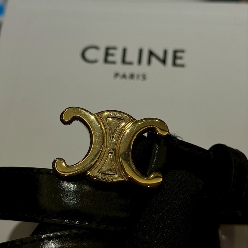CELINE凱旋門皮帶-4