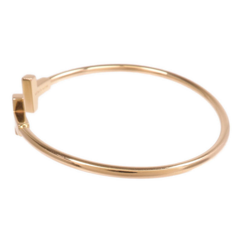 TIFFANY＆CO 18K玫瑰金T Wire Bracelet手鐲-1