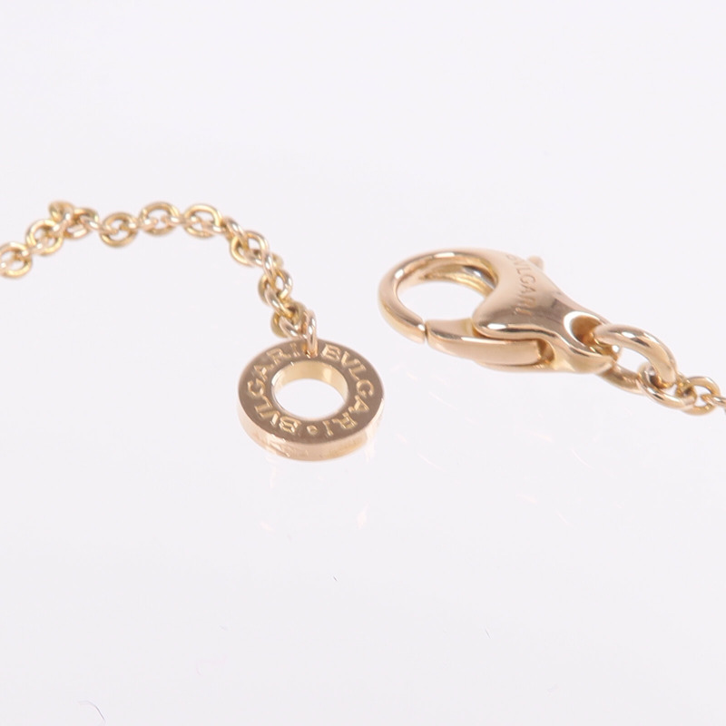 BVLGARI 18K玫瑰金/陶瓷B.Zero1 Necklace鑽石項鍊-5