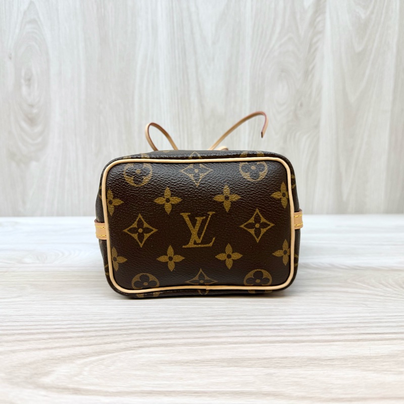 LV原花nano noe抽繩束口小水桶包M41346-5